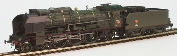 REE Modeles MB-038 - French Steam Locomotive Class 231 of the SNCF NEVERS Ducted dome